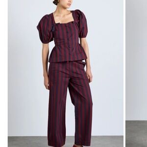 Damson Madder striped Rafe pants UK16/US14 NWT